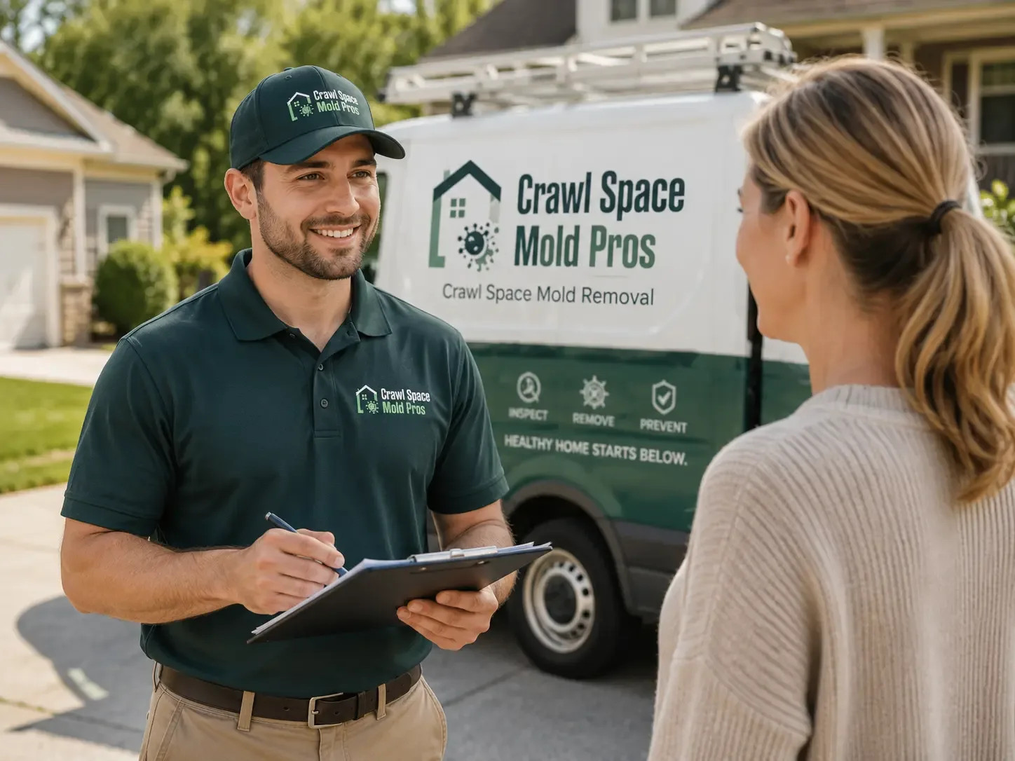 Crawl Space Mold Removal Lidderdale, IA FAQs